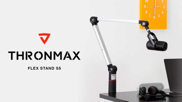 【プレスリリース】新鋭のオーディオメーカー「THRONMAX」の高性能マイクアームスタンド新製品2種を10月13日に発売