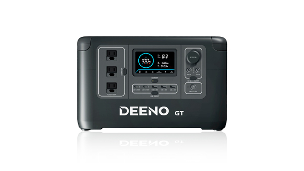 リン酸鉄リチウムイオン電池搭載のポータブル電源 「DEENO X1500」を全国の家電量販店で販売開始