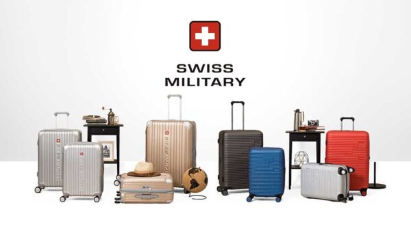 グローバルブランド「SWISS MILITARY」の旅行用スーツケースを販売開始