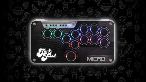 世界的人気のゲームコントローラーメーカー JunkFood Custom Arcadesの「SnackBox MICRO」レバーレスコントローラーを発売