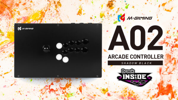 【プレスリリース】プロゲーマーのネモ選手が完全監修したアーケードコントローラーの第2弾「M-GAMING A02」を2026年3月13日(金)より予約受付開始